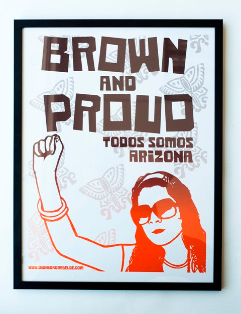 Brown and Proud Print