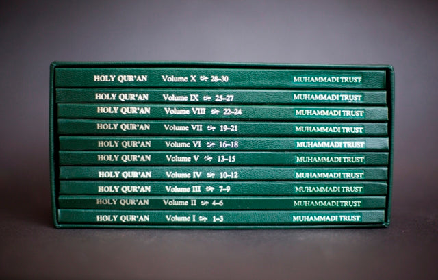 The Holy Quran Translated by M. H. Shakir, 10 volumes