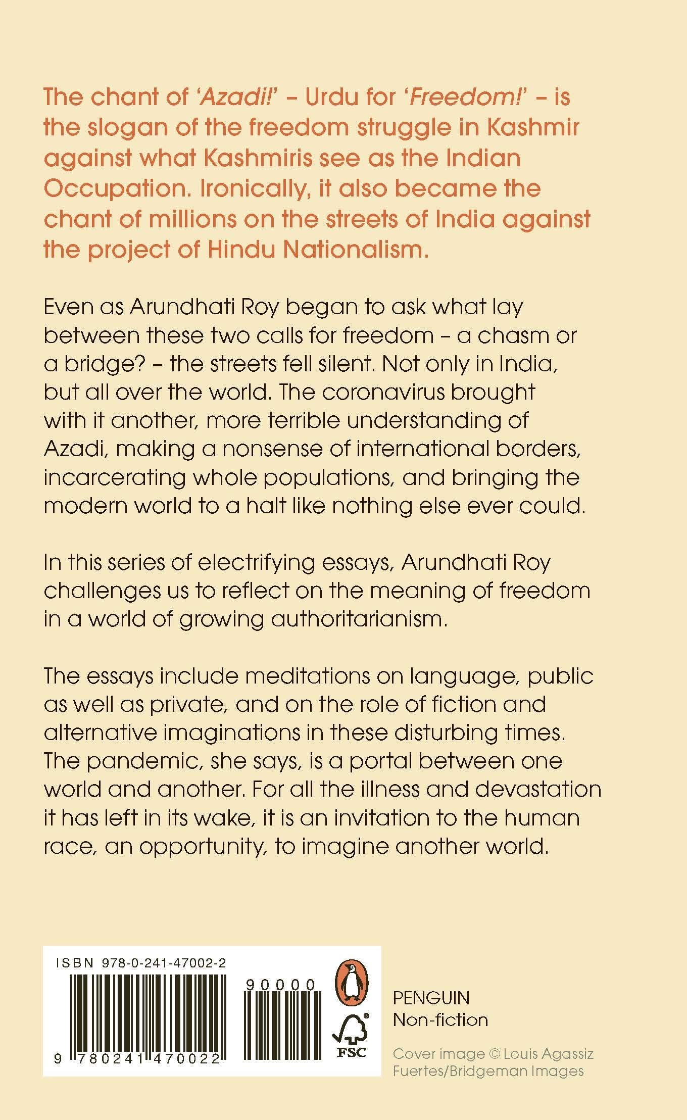 AZADI: Freedom. Fascism. Fiction. - Arundhati Roy