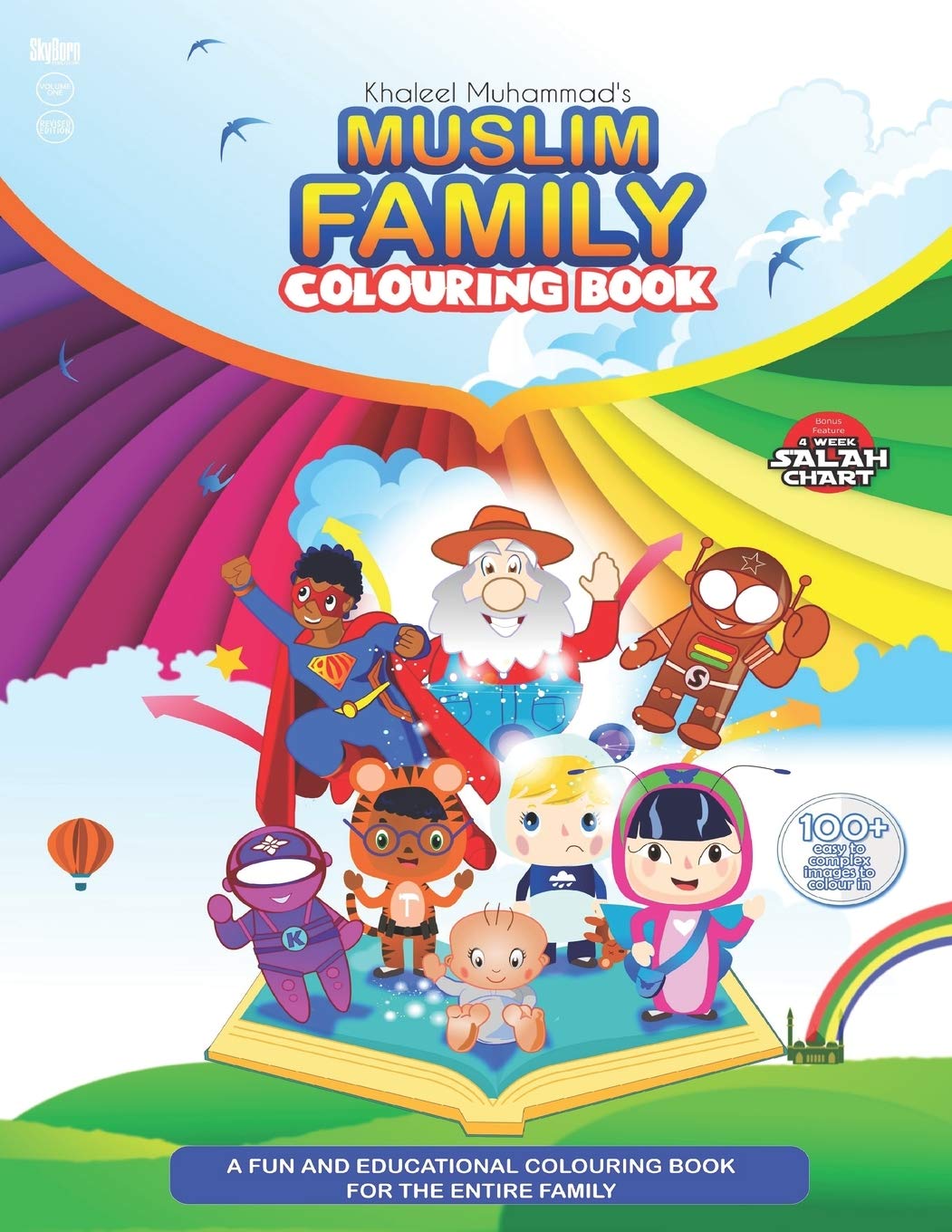 Muslim Family Colouring Book - Khaleel Muhammad