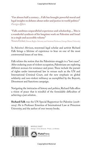 Palestine's Horizon: Toward a Just Peace - Richard Falk