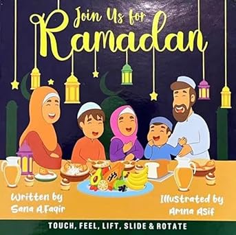 Join Us for Ramadan- Interactive Board Book Board book