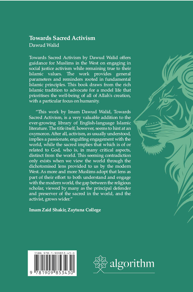 Towards Sacred Activism - Dawud Walid (Pre-Order)