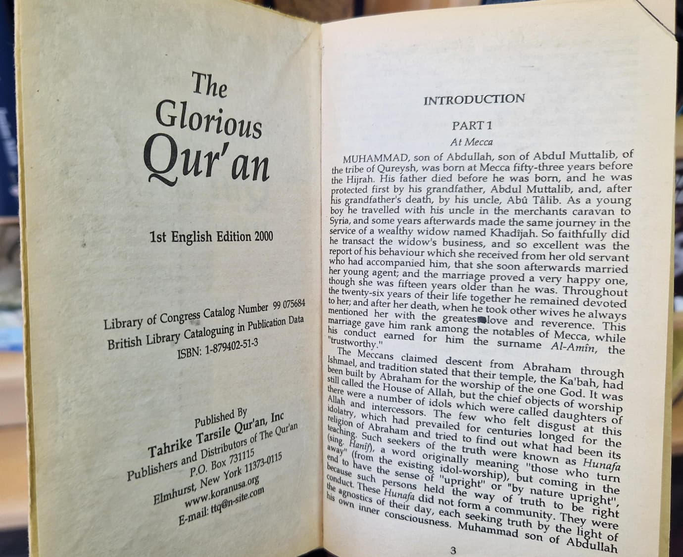 The Glorious Qur'an Translation - Mohammed Marmaduke Pickthall