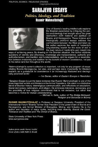 Sarajevo Essays: Politics, Ideology, and Tradition - Rusmir Mahmutcehajic