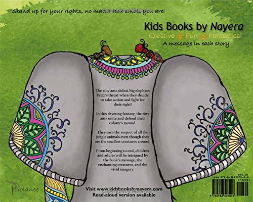 Big Elephant Fritz and the Tiny Ants - Nayera Salam (Author), Bina Damodar (Illustrator)
