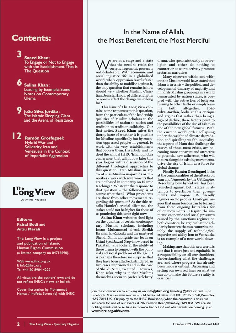 The Long View Quarterly Magazine Volume 3, Issue 4