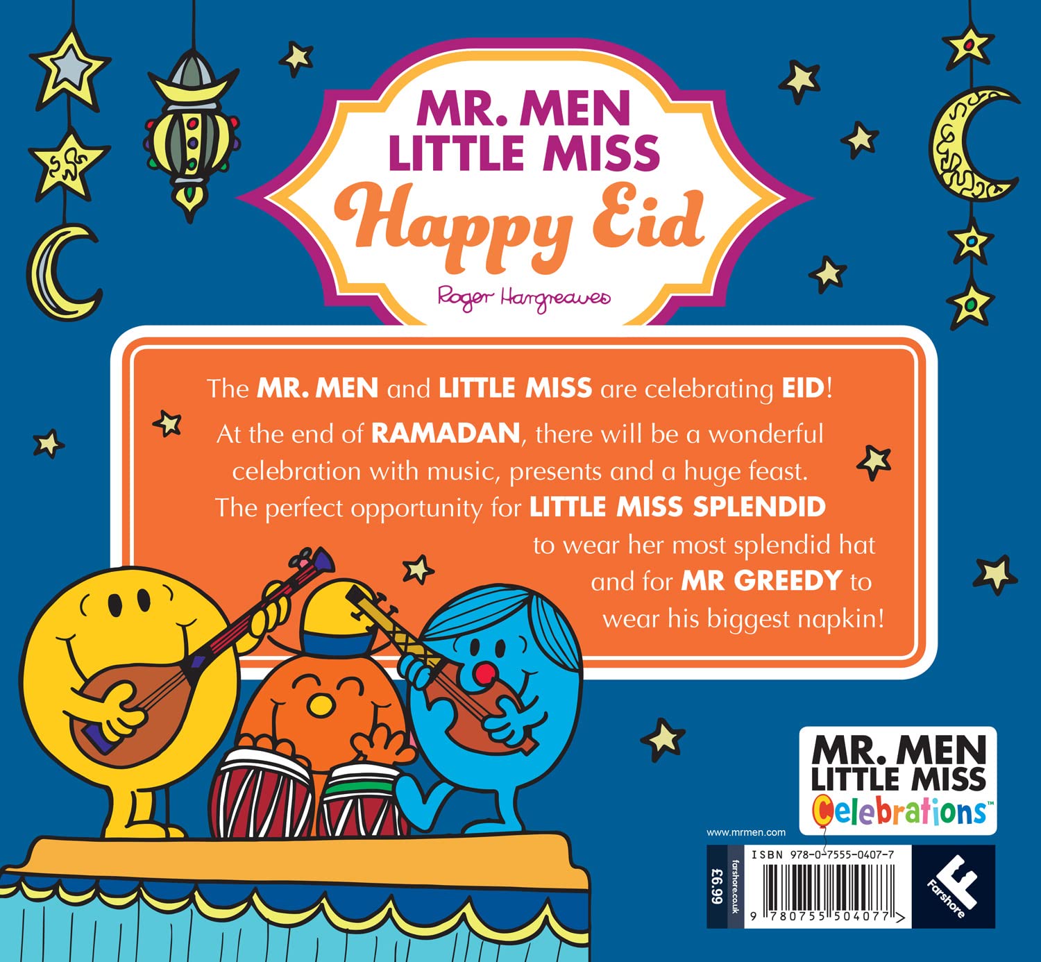 Mr. Men Little Miss Happy Eid - Adam Hargreaves