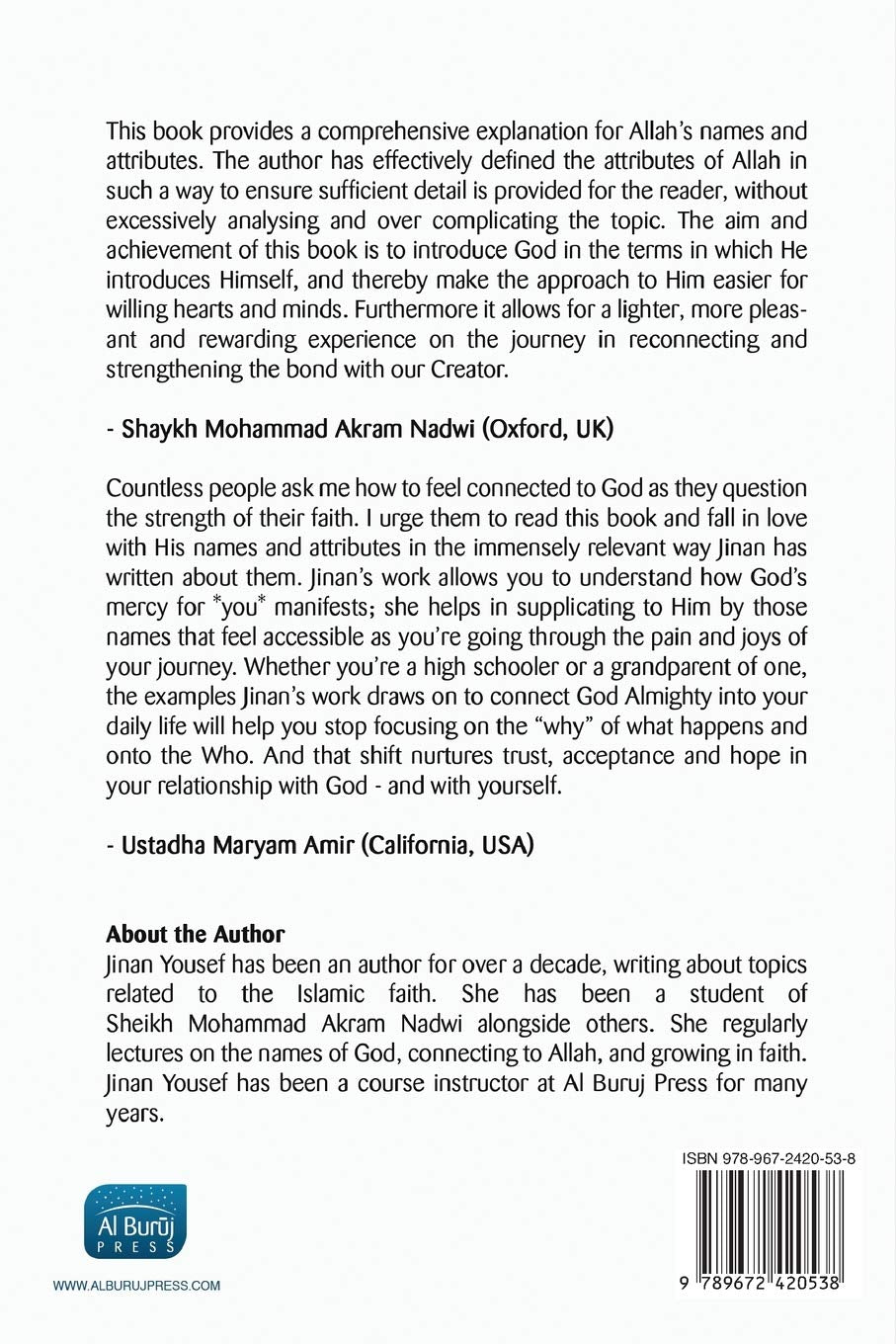 Reflecting on the Names of Allah - Jinan Yousef